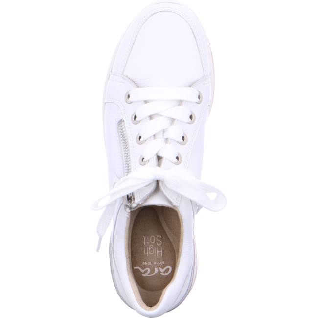 Basket Ara Lace-ups Sapporo Blanche Femme | OWS-7663071