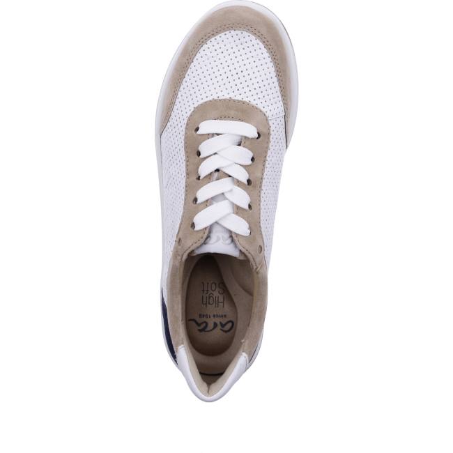 Basket Ara Lace-ups Sapporo Blanche Femme | UFO-5143384