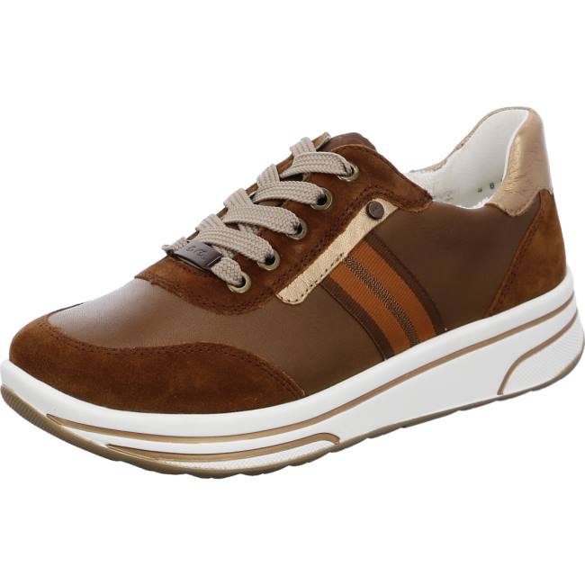 Basket Ara Lace-ups Sapporo Marron Femme | VCS-0492100