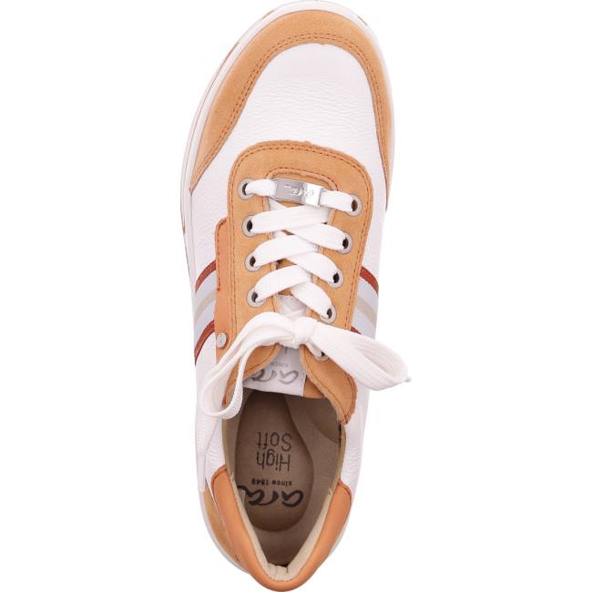 Basket Ara Lace-ups Sapporo Blanche Femme | FTK-6102910