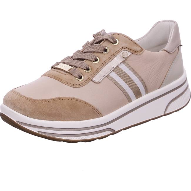 Basket Ara Lace-ups Sapporo Beige Femme | THT-3112060