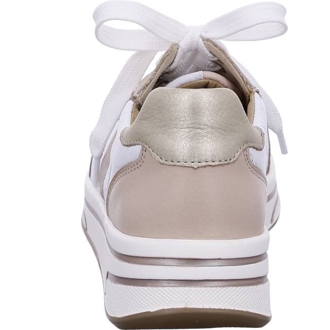 Basket Ara Lace-ups Sapporo Blanche Femme | WCZ-8493708