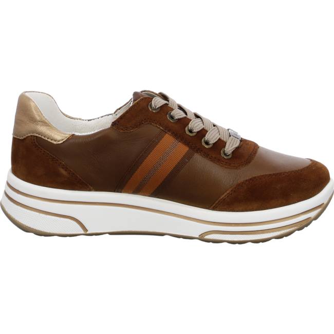 Basket Ara Lace-ups Sapporo Marron Femme | VCS-0492100