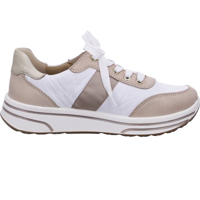 Basket Ara Lace-ups Sapporo Blanche Femme | WCZ-8493708