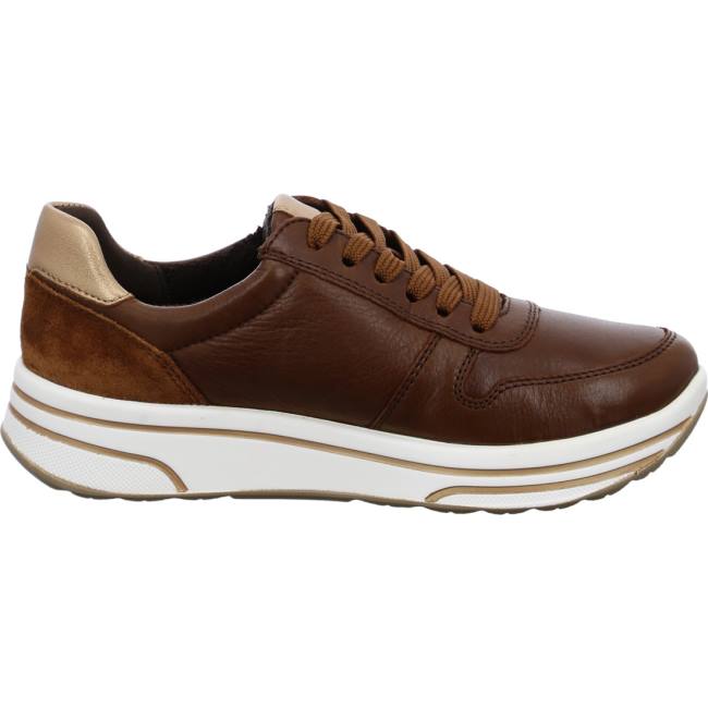 Basket Ara Lace-ups Sapporo Marron Femme | SPQ-1288866