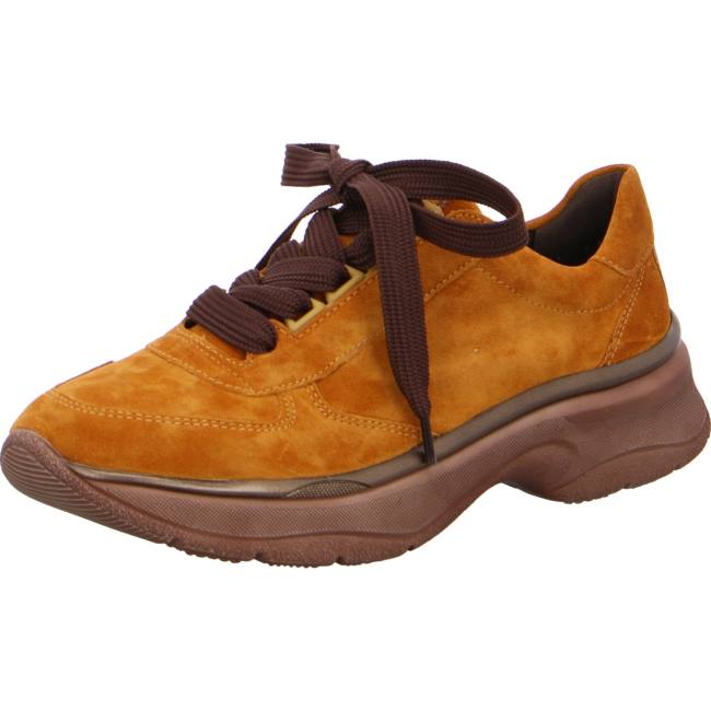 Basket Ara Lace-ups Roma Jaune Femme | PVT-2464669