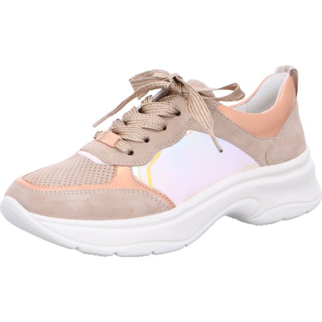 Basket Ara Lace-ups Roma Beige Femme | RPM-6987399