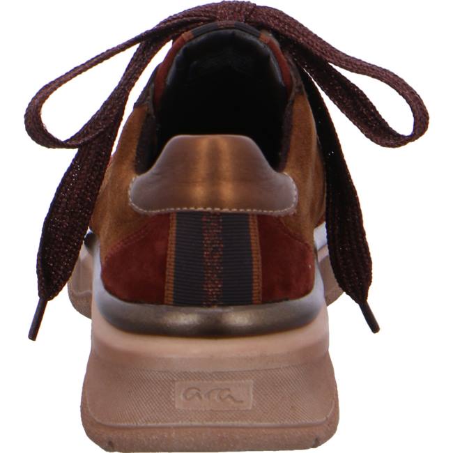 Basket Ara Lace-ups Roma Marron Femme | TDO-9006647