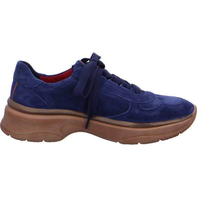 Basket Ara Lace-ups Roma Bleu Femme | TUO-0887415