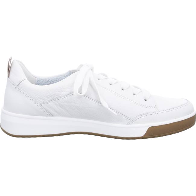 Basket Ara Lace-ups Rom Blanche Femme | OOM-1710598