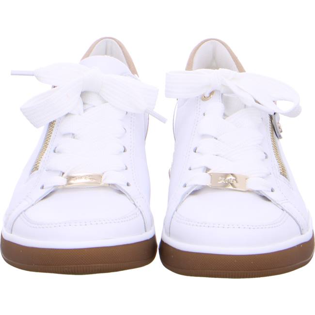 Basket Ara Lace-ups Rom Blanche Femme | RWP-0066914