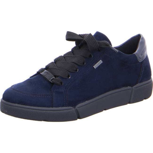 Basket Ara Lace-ups Rom Bleu Femme | OIC-4501686