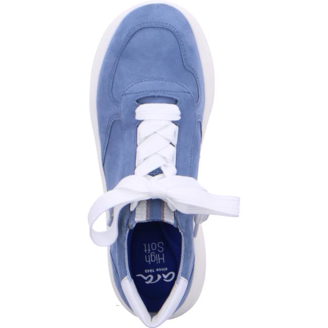 Basket Ara Lace-ups Roma Bleu Femme | KPS-8876177