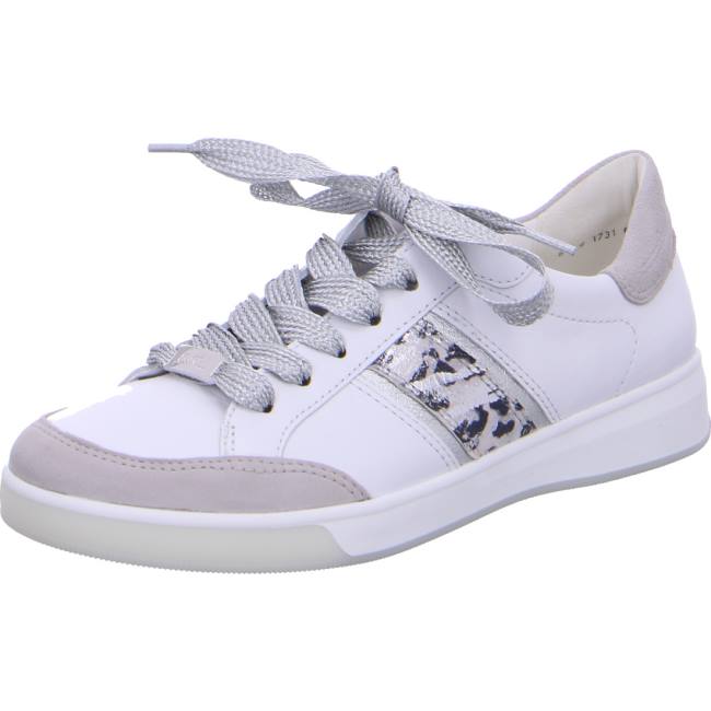 Basket Ara Lace-ups Rom Sasso Blanche Femme | JCH-8894063