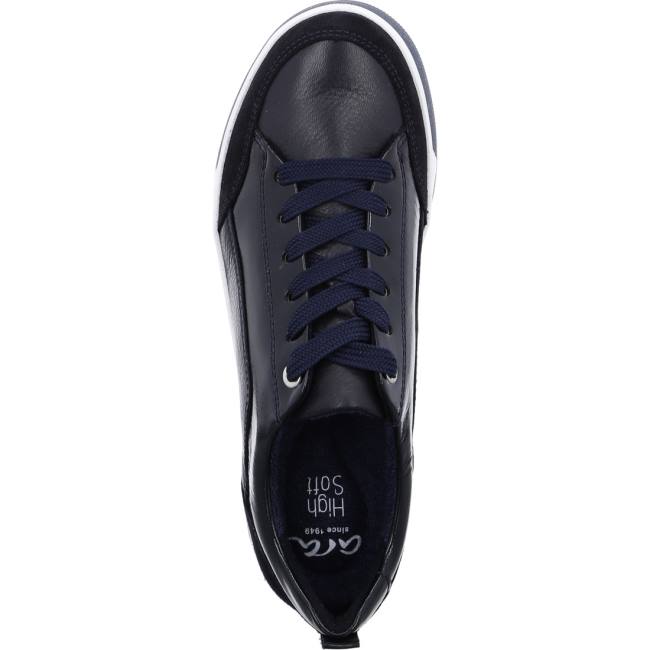 Basket Ara Lace-ups Rom Bleu Femme | TYA-4616563