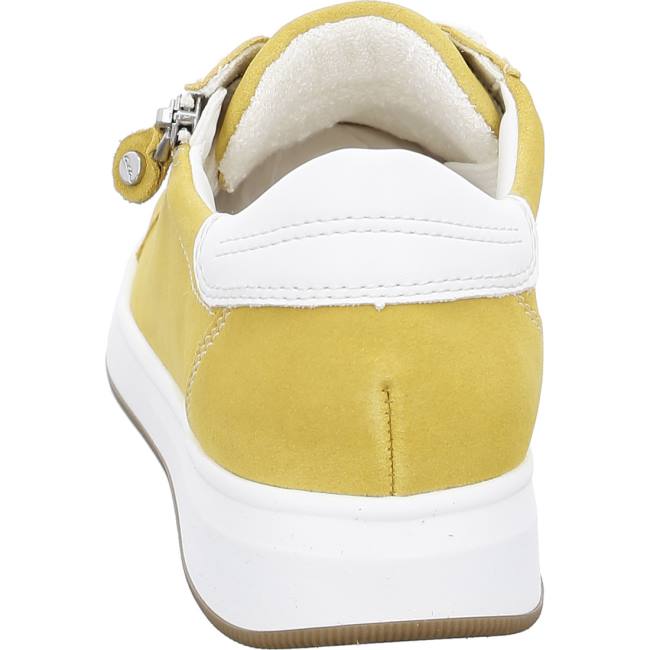 Basket Ara Lace-ups Rom Sole Jaune Femme | NET-7522727