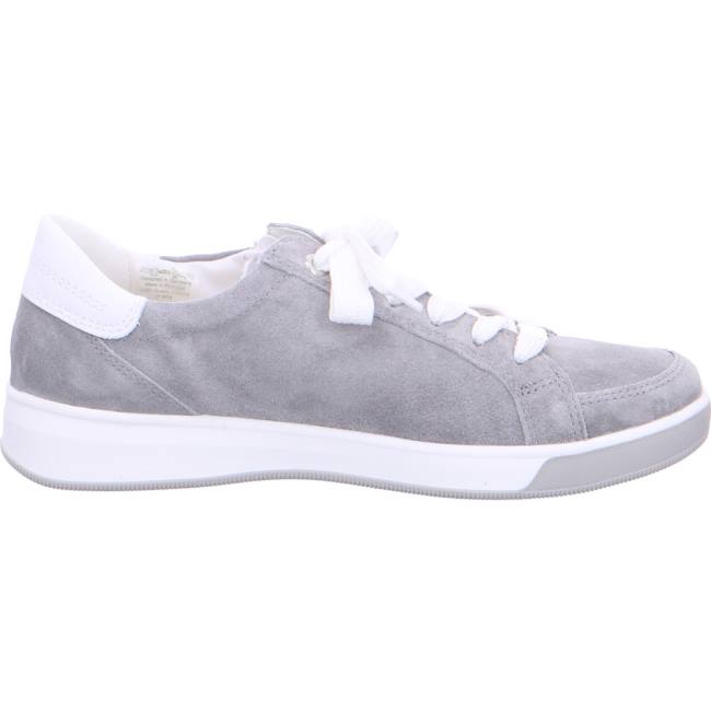 Basket Ara Lace-ups Rom Oyster Grise Femme | QVO-5100826