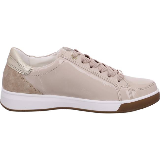 Basket Ara Lace-ups Rom Nude Beige Femme | KKX-4967537