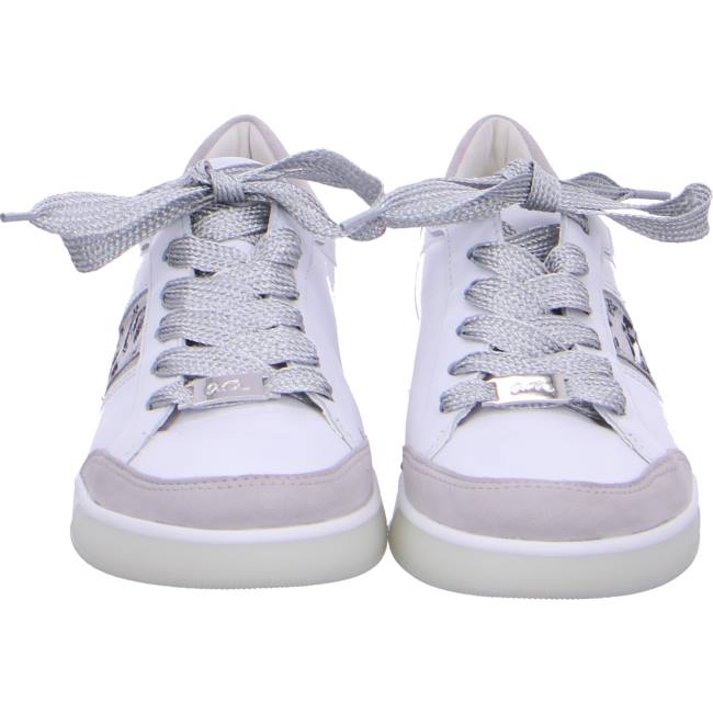 Basket Ara Lace-ups Rom Sasso Blanche Femme | JCH-8894063