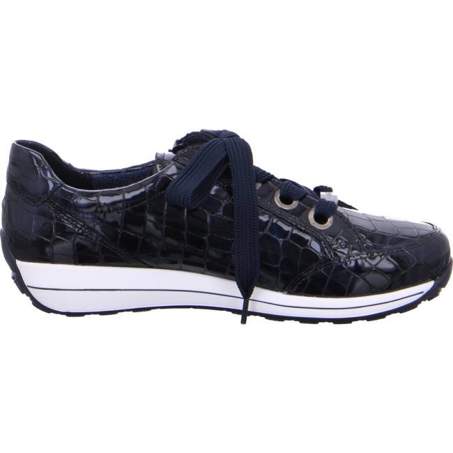 Basket Ara Lace-ups Osaka Bleu Femme | MJW-7734854