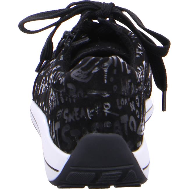 Basket Ara Lace-ups Osaka Noir Femme | OOD-1303708