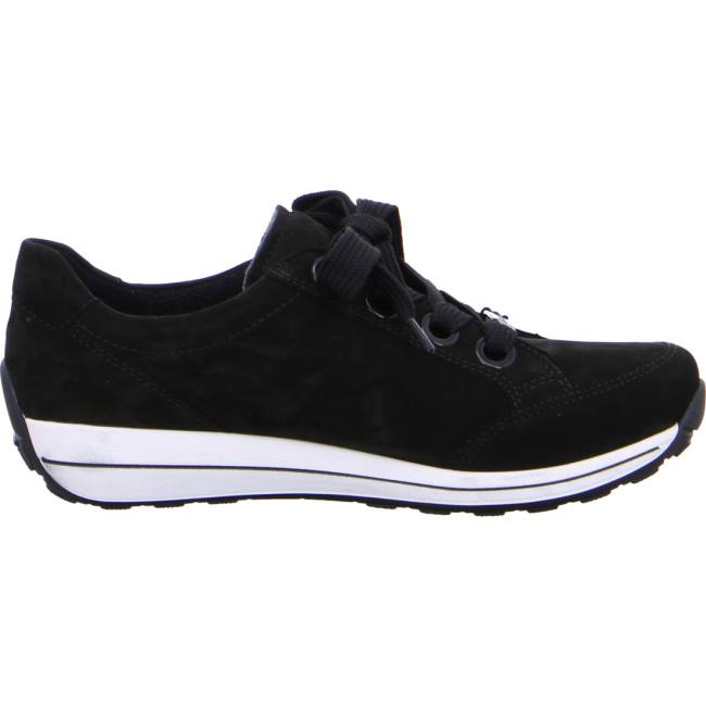 Basket Ara Lace-ups Osaka Noir Femme | XQY-3767977