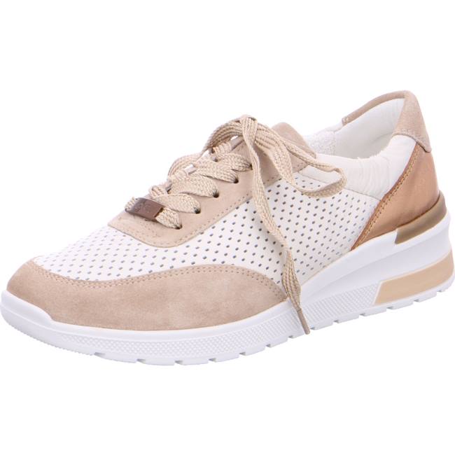 Basket Ara Lace-ups Neapel Beige Femme | QOV-6149027