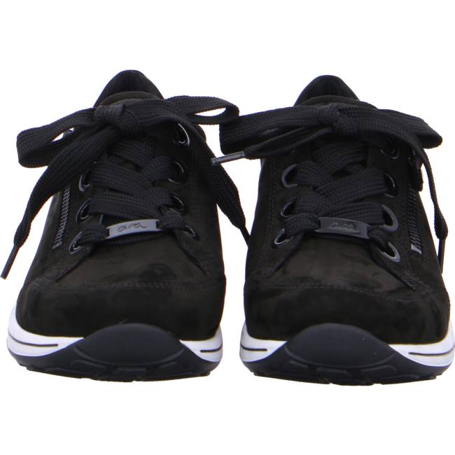 Basket Ara Lace-ups Osaka Noir Femme | XQY-3767977