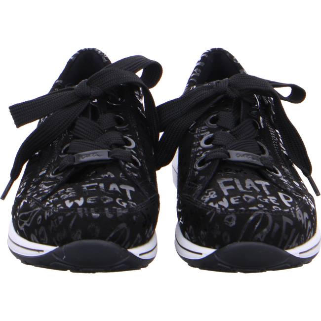 Basket Ara Lace-ups Osaka Noir Femme | OOD-1303708