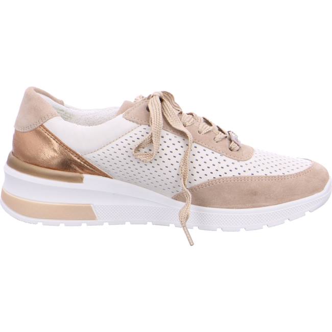 Basket Ara Lace-ups Neapel Beige Femme | QOV-6149027