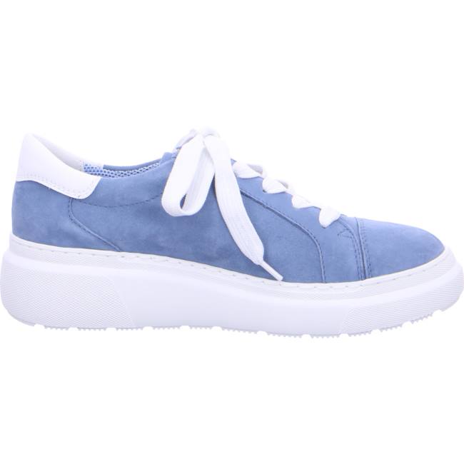 Basket Ara Lace-ups Lausanne Bleu Femme | NNO-6853469