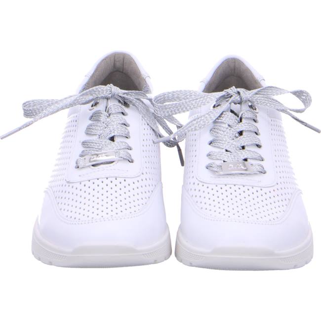 Basket Ara Lace-ups Neapel Blanche Femme | FTH-0852060