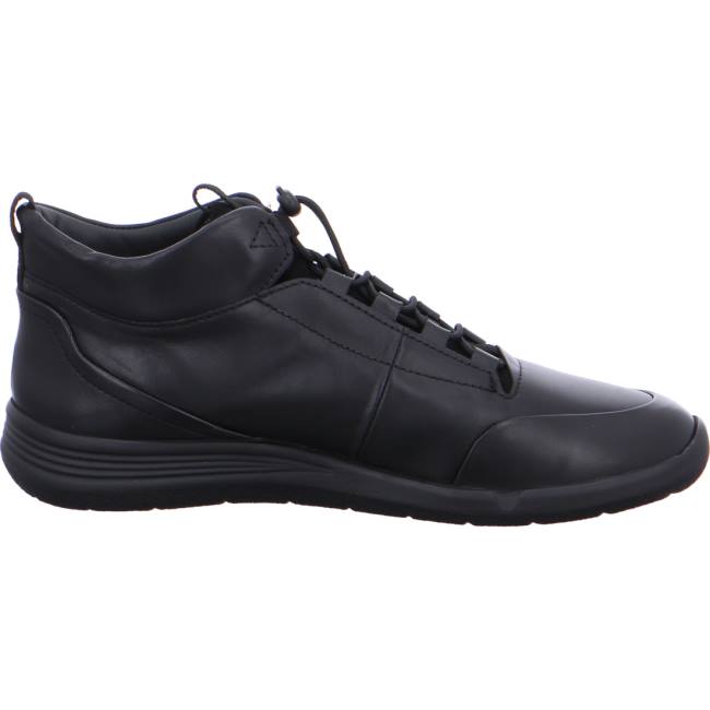 Basket Ara Lace-ups Chicago Noir Femme | GER-4958084