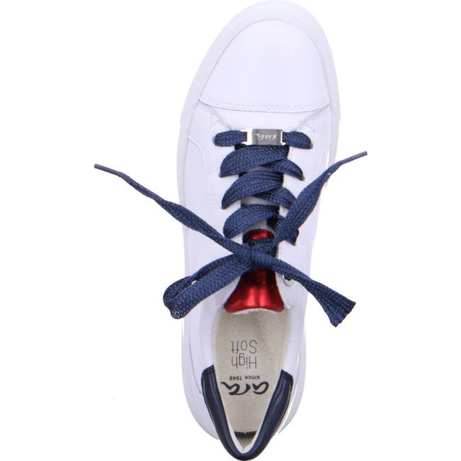 Basket Ara Lace-ups Lausanne Blanche Femme | EYB-8509934