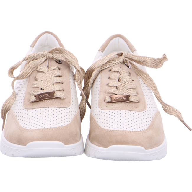 Basket Ara Lace-ups Neapel Beige Femme | QOV-6149027