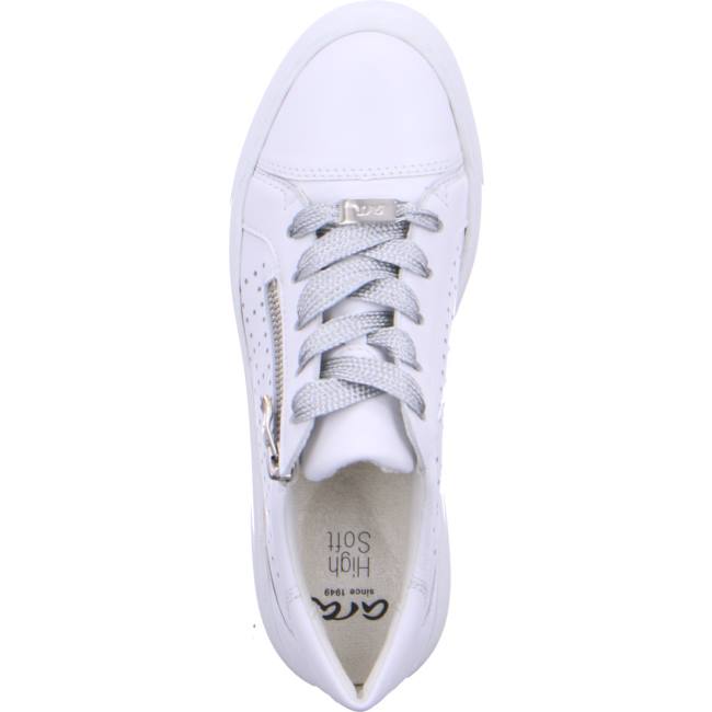 Basket Ara Lace-ups Lausanne Blanche Femme | AAP-3794890