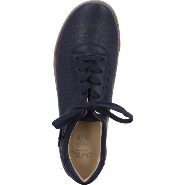 Basket Ara Lace-ups Andros Bleu Femme | ZAE-8482190