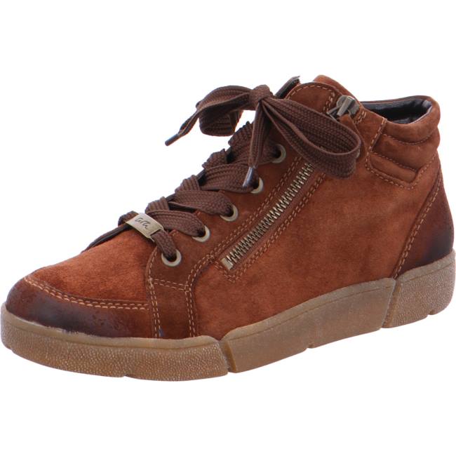 Basket Ara High Top Rom Marron Femme | PCX-3812031