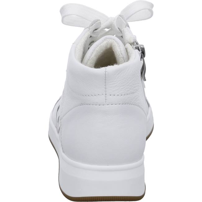 Basket Ara High Top Rom Blanche Femme | HDT-8239858