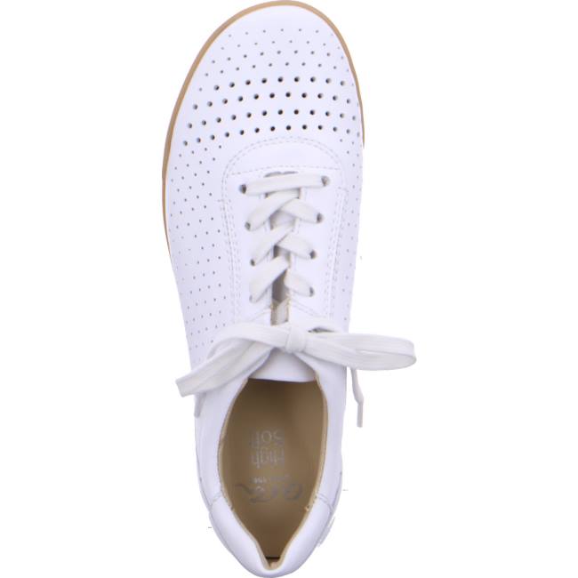 Basket Ara Lace-ups Andros Blanche Femme | RYD-1420850