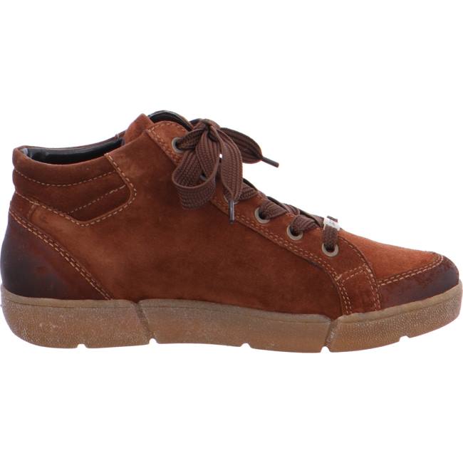 Basket Ara High Top Rom Marron Femme | PCX-3812031