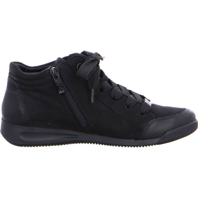 Basket Ara High Top Rom Noir Femme | HFC-1992321