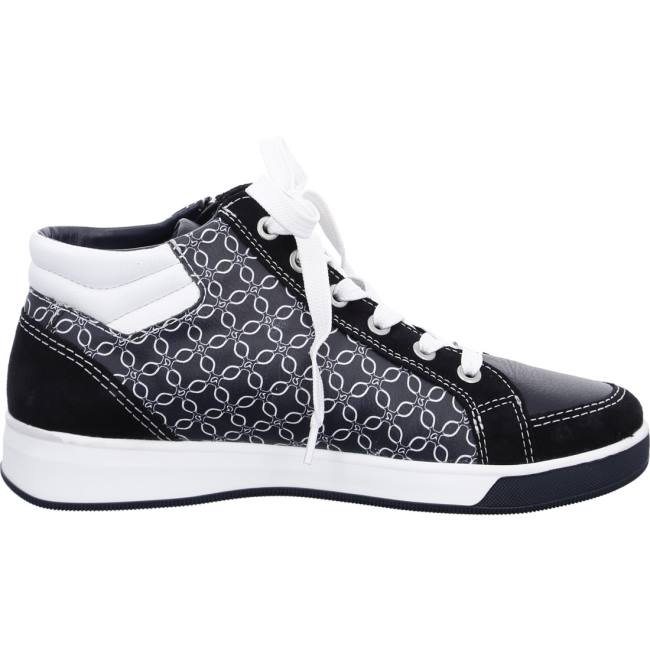 Basket Ara High Top Rom Bleu Femme | ISB-0732332