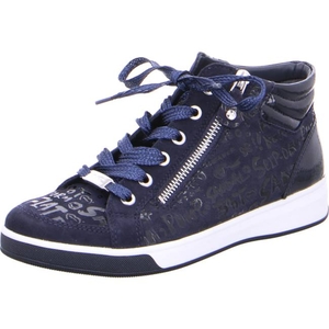 Basket Ara High Top Rom Bleu Femme | FVA-4564695