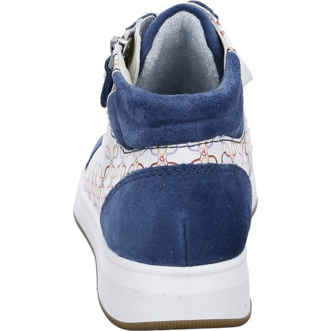 Basket Ara High Top Rom Bleu Femme | LIZ-7202415