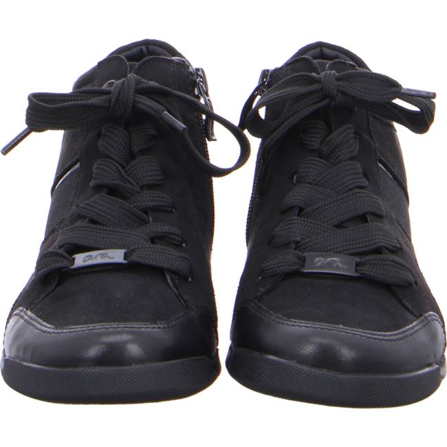 Basket Ara High Top Rom Noir Femme | HFC-1992321