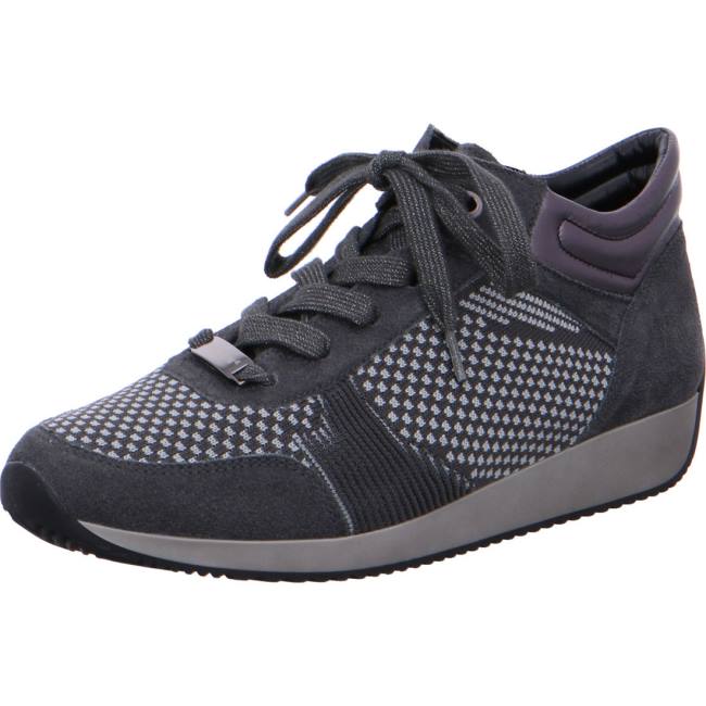 Basket Ara High Top Lissabon Grise Femme | CDH-9822621