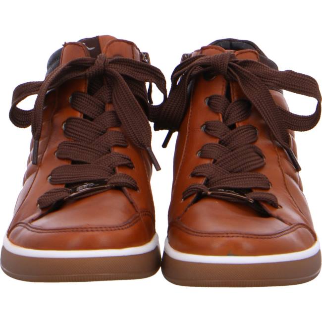 Basket Ara High Top Rom Marron Femme | JPB-7081696