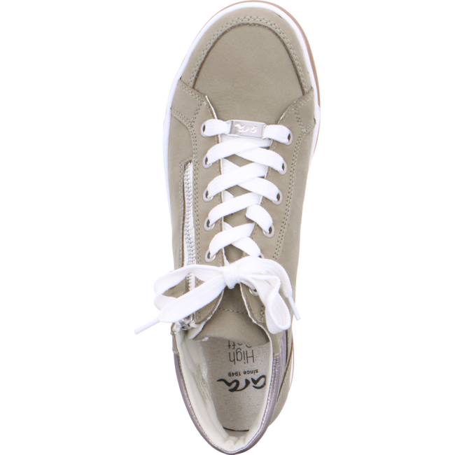 Basket Ara High Top Rom Vert Femme | FDQ-6177596