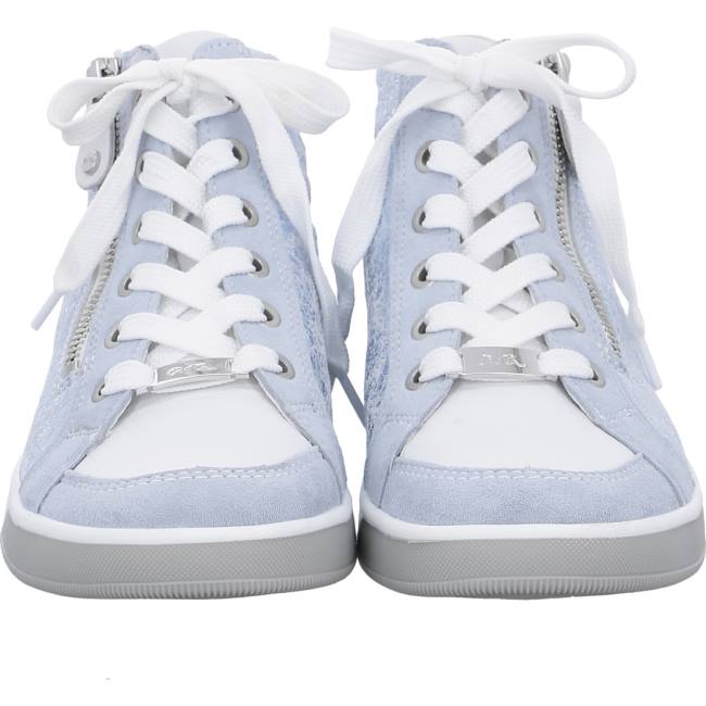 Basket Ara High Top Rom Bleu Femme | BXF-7357079